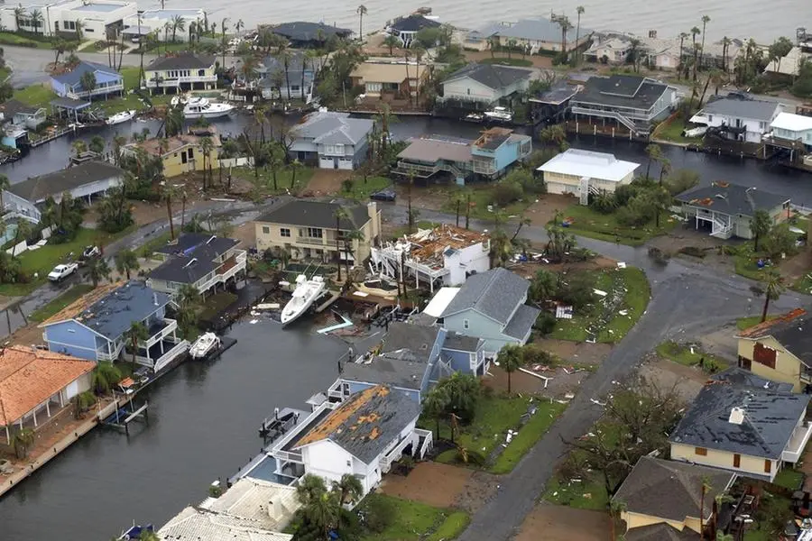 Il disastro causato dall'uragano Harvey