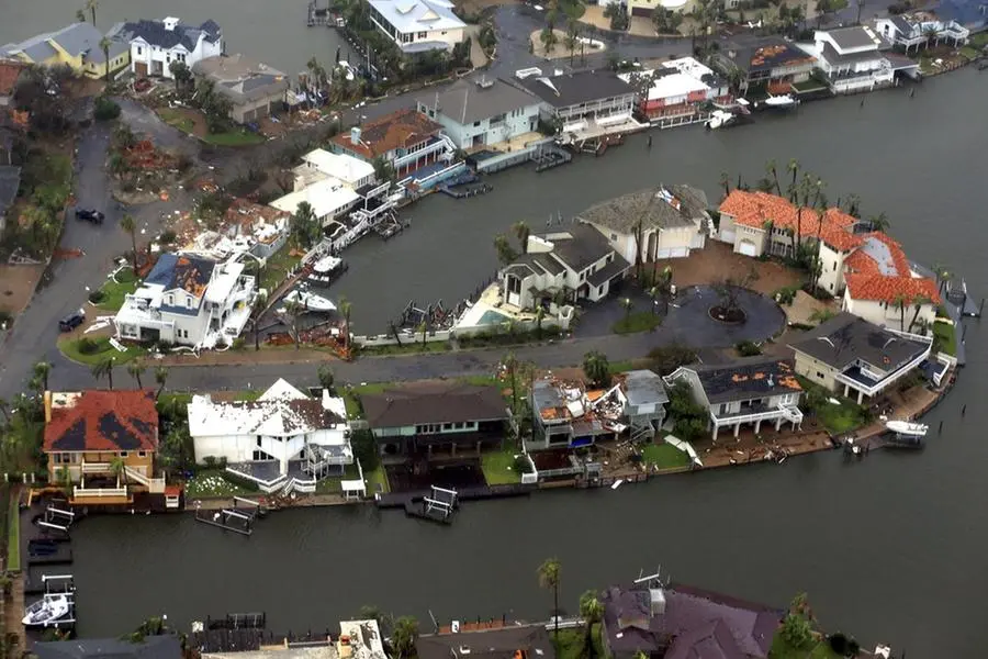 Il disastro causato dall'uragano Harvey