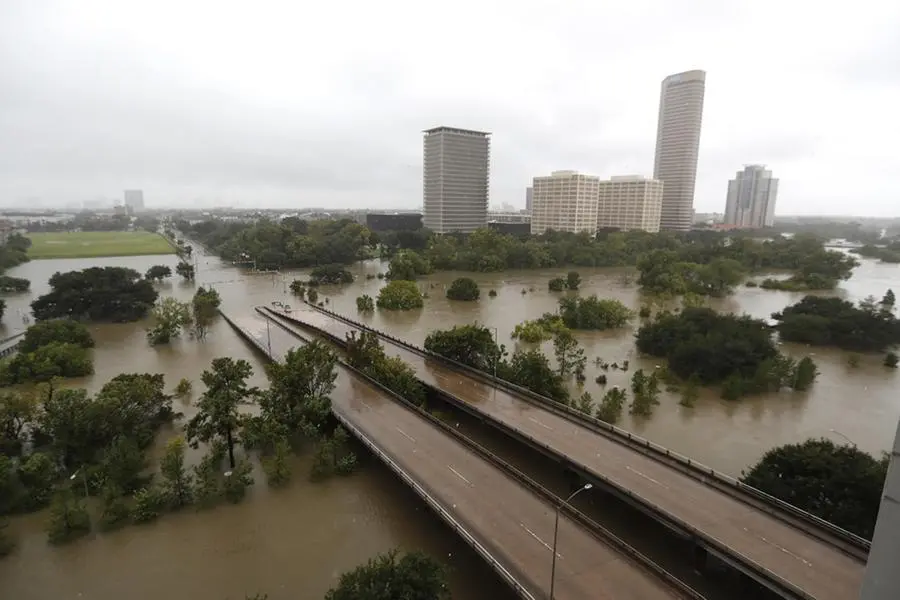 Il disastro causato dall'uragano Harvey