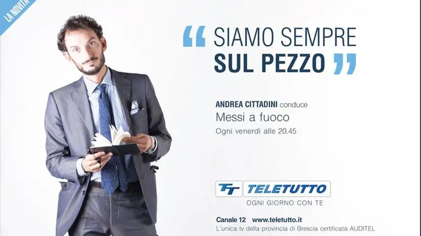 «Messi a fuoco» è la nuova trasmissione con Andrea Cittadini - © www.giornaledibrescia.it