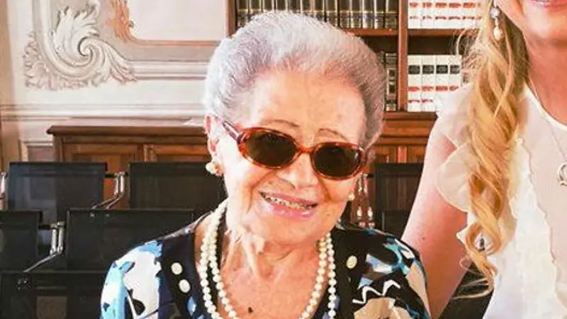 Maria Pia Botticelli, 102 anni il prossimo 4 dicembre: ieri al voto... elettronico - © www.giornaledibrescia.it