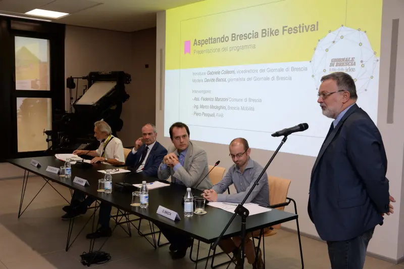 La conferenza stampa di presentazione del Bike Festival al GdB