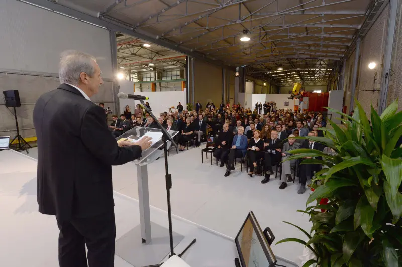 L'intervento del ministro Poletti alla festa della Cooperativa Scalvenzi