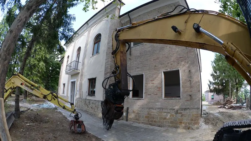 Il cantiere di Gualdo - Foto Strada www.giornaledibrescia.it