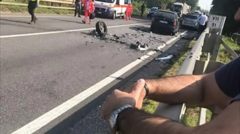 Le foto dello schianto in 45bis
