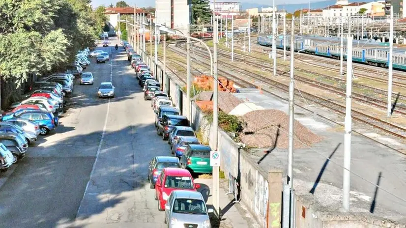 Uno scorcio di via Sostegno - Foto © www.giornaledibrescia.it