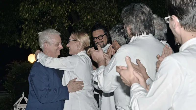 Al Carlo Magno il compleanno di Iginio Massari: le foto