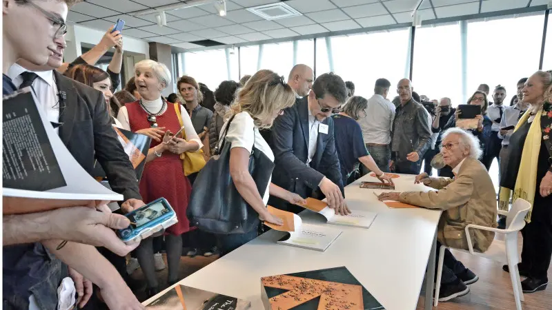 Christo torna sul Sebino per il catalogo