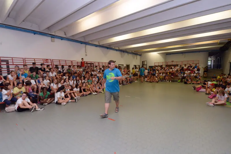 I ragazzi del grest di Montichiari