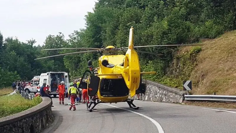 Malegno-Borno, schianto fatale sul filo dei 150 km/h