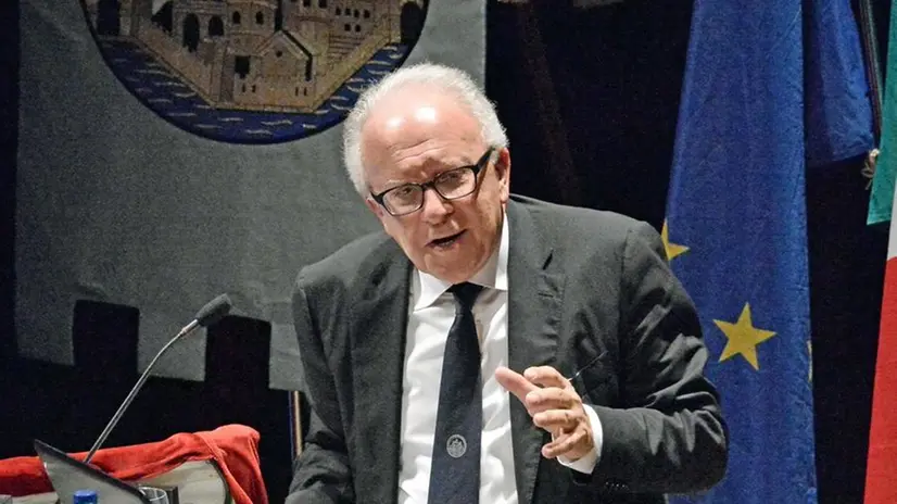 Accusato. L’ex rettore dell’Università di Brescia Sergio Pecorelli