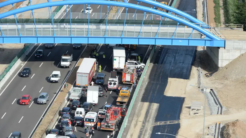 Le conseguenze dell'incidente in A4