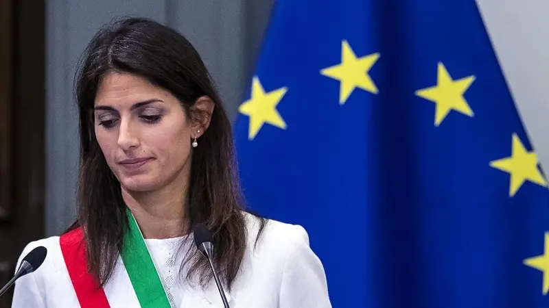 Virginia Raggi - Foto Ansa/Angelo Carconi