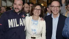 Matteo Salvini e Mariastella Gelmini