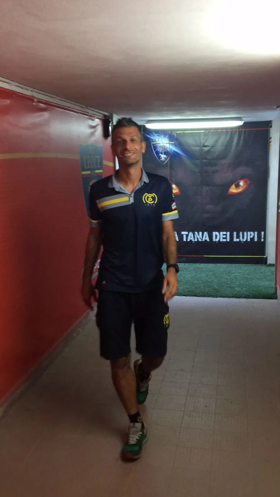 I giocatori del Ciliverghe al Via del Mare