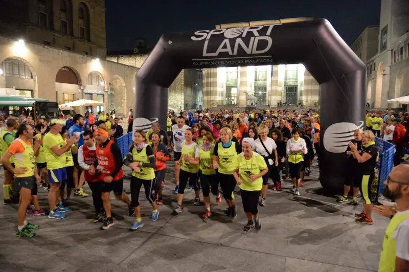 La partenza dell'edizione numero 7 di CorriXBrescia