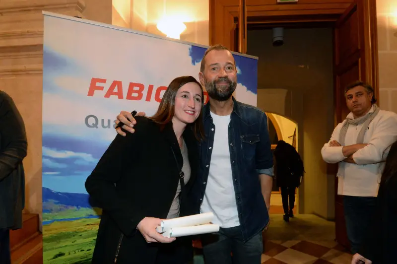 La presentazione del nuovo libro di Fabio Volo in San Barnaba