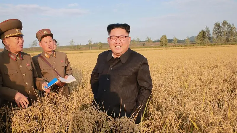 Il leader nordcoreano Kim Jong-un - Foto Ansa/Ap/KNS