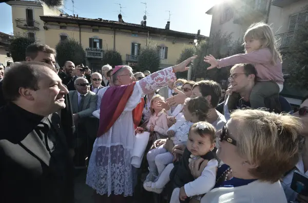 La giornata del nuovo vescovo di Brescia