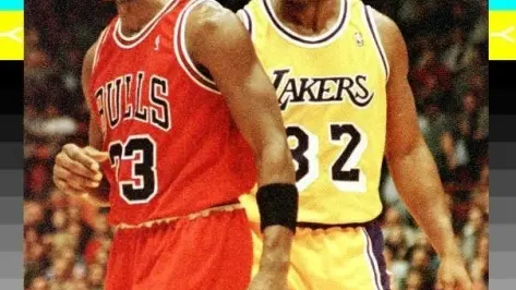 Michael Jordan e Magic Johnson