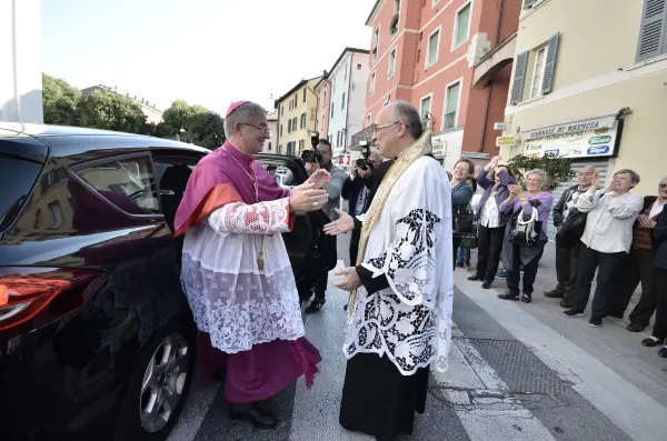 La giornata del nuovo vescovo di Brescia