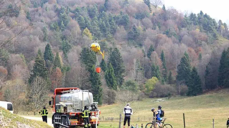 Gli incendi hanno duramente colpito l'Alto Garda