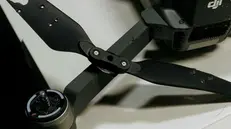Il drone abbattuto