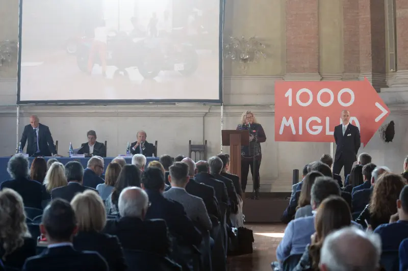 Mille miglia 2018, la presentazione