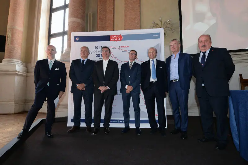 Mille miglia 2018, la presentazione