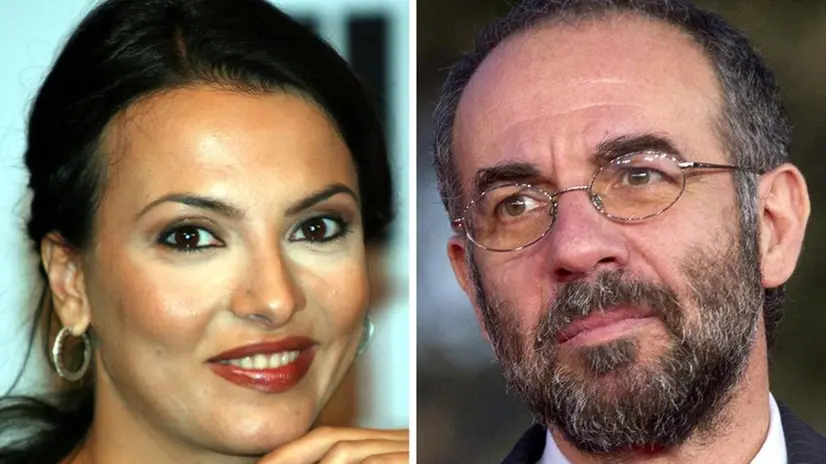 Miriana Trevisan e Giuseppe Tornatore - Foto Ansa