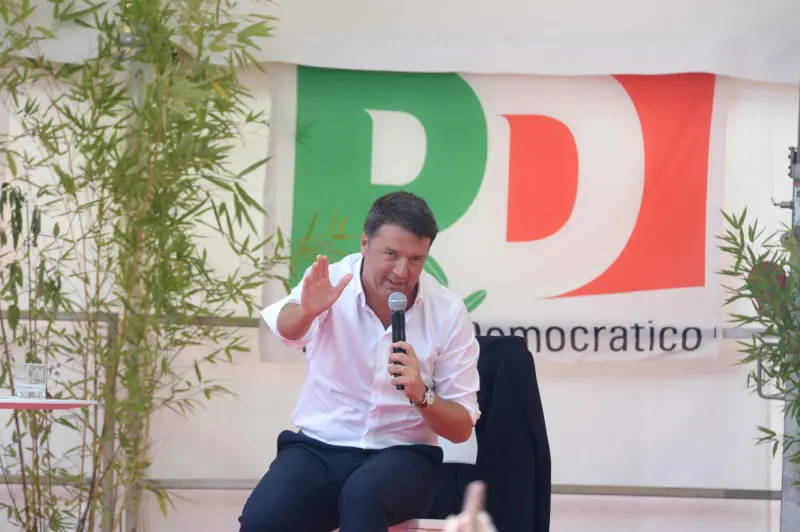 Renzi alla festa dell'Unità di Botticino