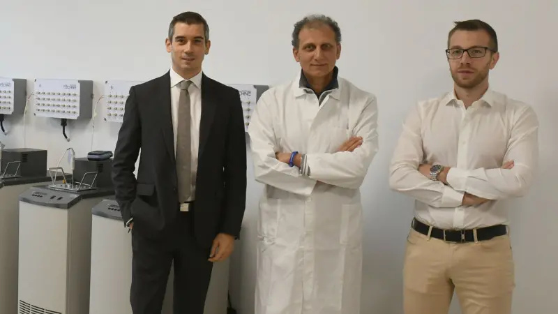 La visita nei laboratori della Techne a Sant'Eufemia