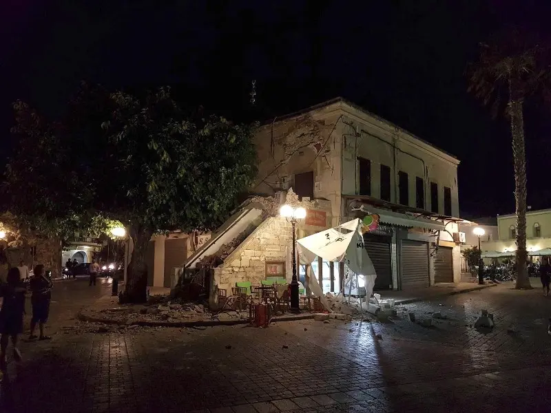 Il terremoto a Kos