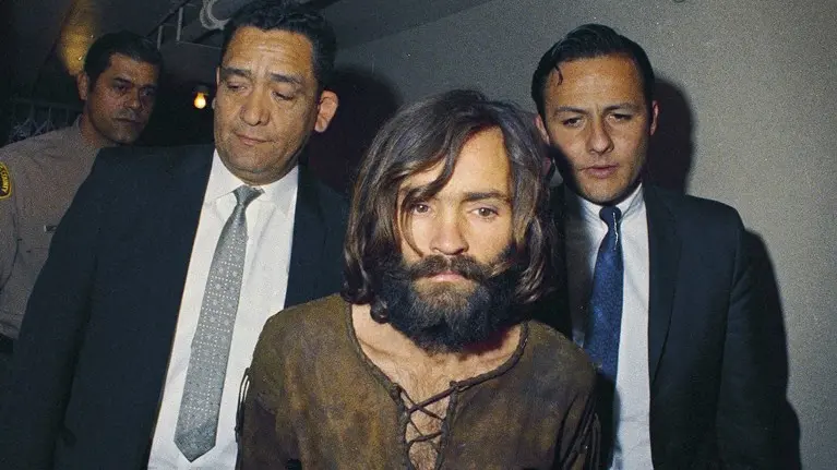 Charles Manson il giorno dell'arresto