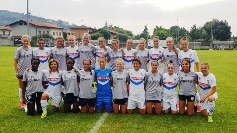 Il Brescia Calcio Femminile della stagione 2017/18 - © www.giornaledibrescia.it