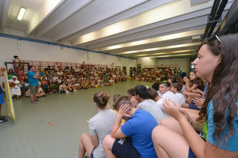 I ragazzi del grest di Montichiari