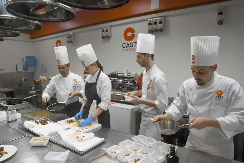 Prima lezione di Chef con Beppe Maffioli e Paolo Uberti