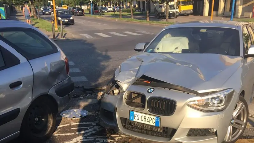 L'incrocio dove è avvenuto l'incidente