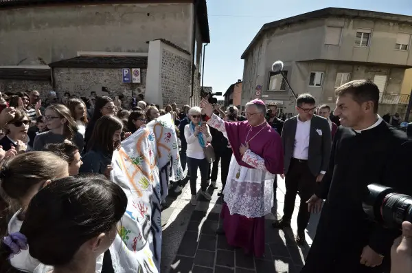 La giornata del nuovo vescovo di Brescia