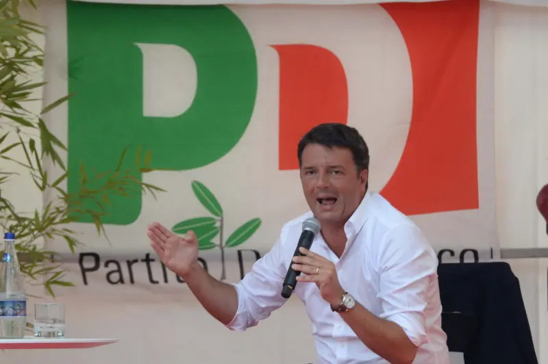 Renzi alla festa dell'Unità di Botticino