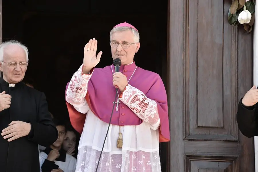 Monsignor Tremolada è arrivato a Brescia: prima tappa a Urago d'Ogllio