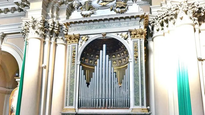Restaurato. L’organo Amati