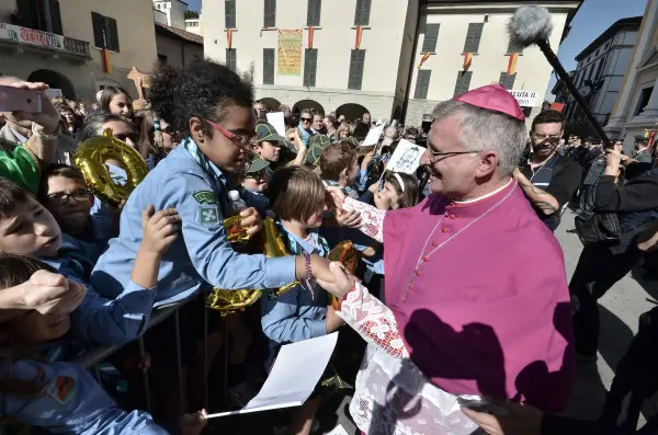 La giornata del nuovo vescovo di Brescia