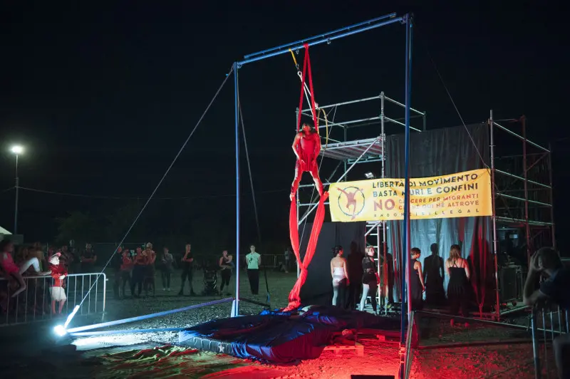 Il concerto di ieri alla festa di Radio Onda d'Urto