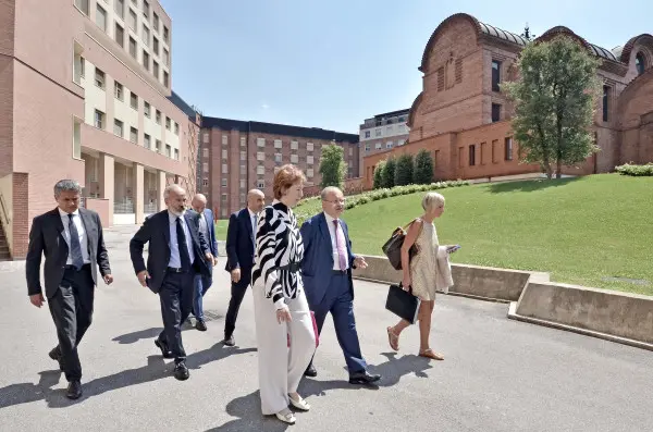 L'inaugurazione dei poliambulatori pediadrici