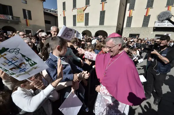 La giornata del nuovo vescovo di Brescia