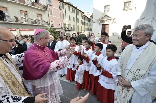 La giornata del nuovo vescovo di Brescia