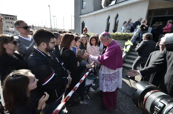 La giornata del nuovo vescovo di Brescia