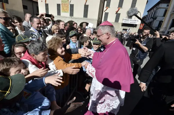 La giornata del nuovo vescovo di Brescia