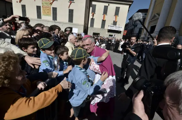 La giornata del nuovo vescovo di Brescia